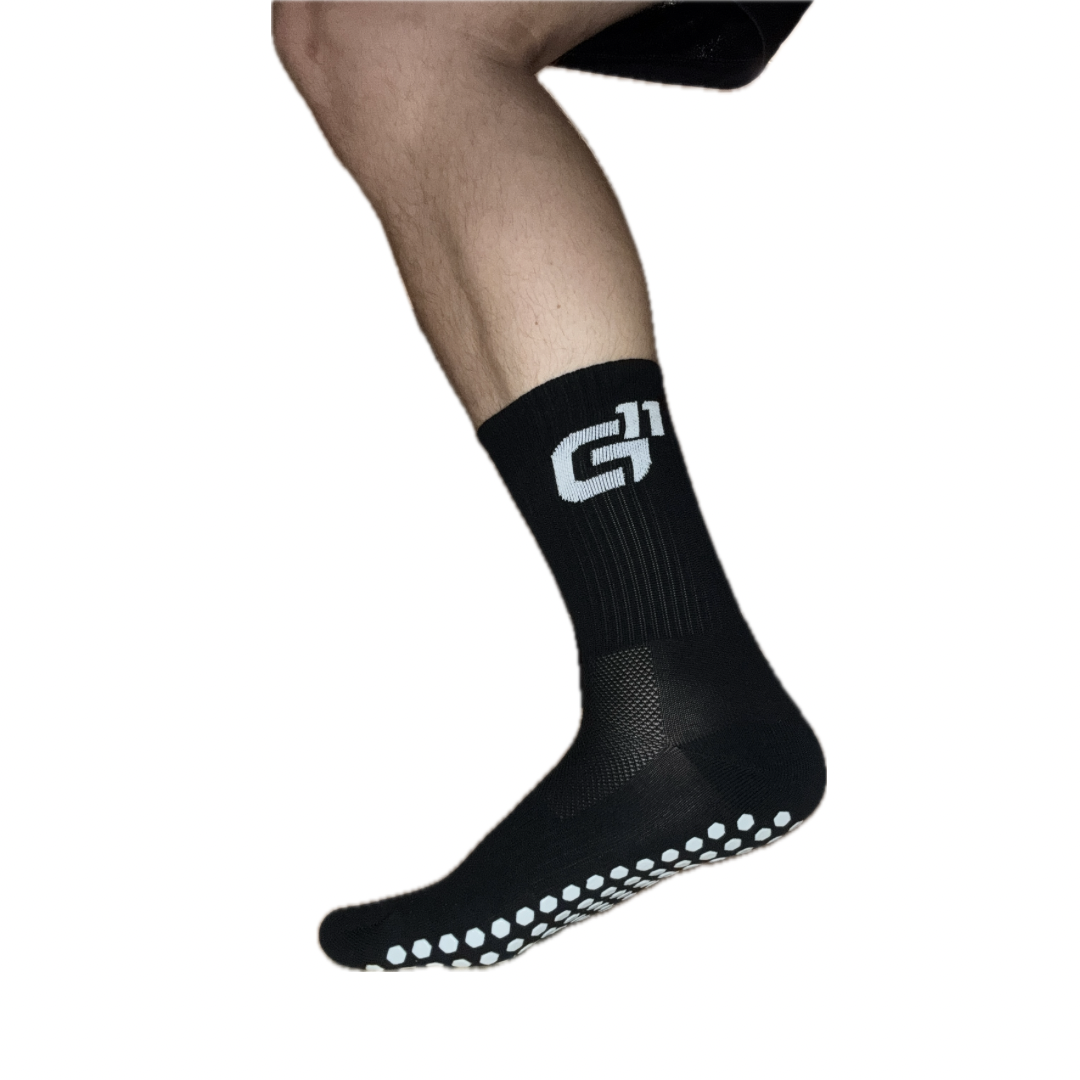 Gripsocken schwarz